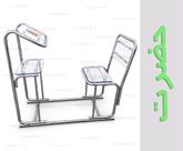 صندلی نماز کریستالی پشتی‌دار حضرت 